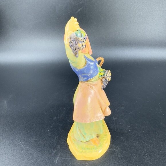1999 Fontanini Depose Italy Nativity Grapes Carmi Vineyard Worker Figurine VTG - Picture 7 of 8